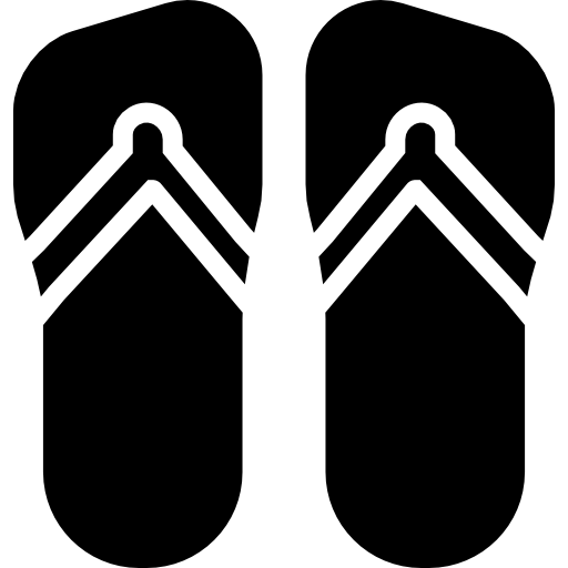 flip flops Basic Miscellany Fill icon