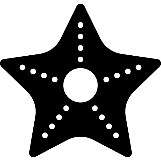Étoile de mer Basic Miscellany Fill Icône