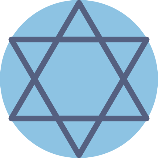 judaizm Basic Miscellany Flat ikona