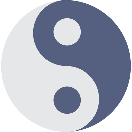 taoismo Basic Miscellany Flat icona