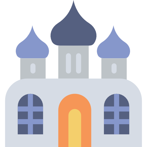 Mosque Basic Miscellany Flat icon