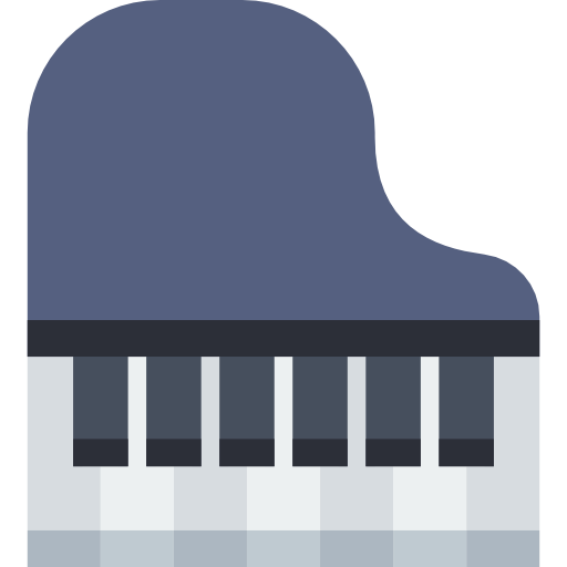 피아노 Basic Miscellany Flat icon