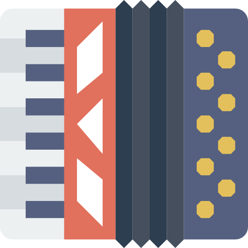 Accordion Basic Miscellany Flat icon