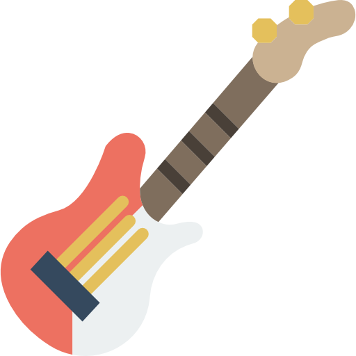 エレキギター Basic Miscellany Flat icon
