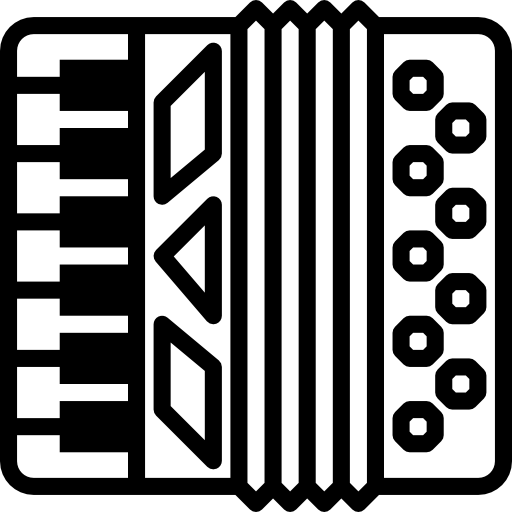 akordeon Basic Miscellany Lineal ikona
