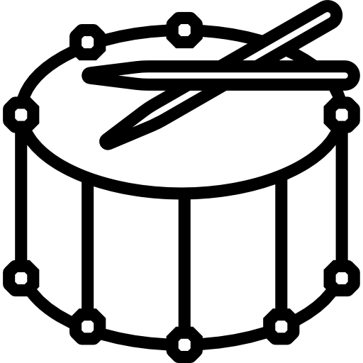 Drum Basic Miscellany Lineal icon