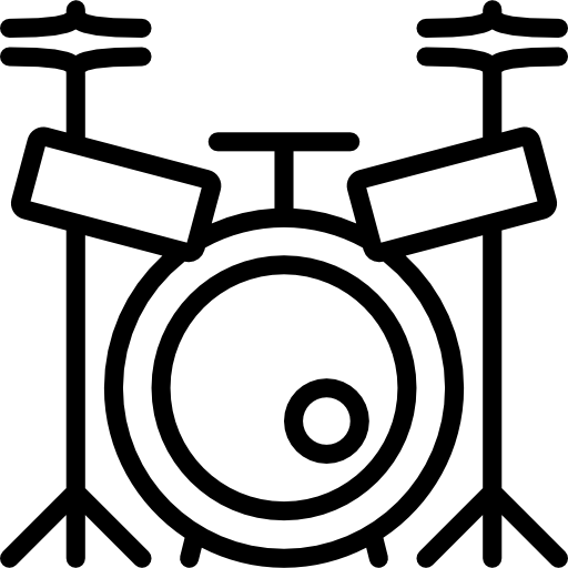 Drum Basic Miscellany Lineal icon