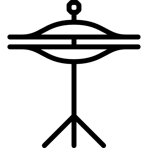 Cymbals Basic Miscellany Lineal icon