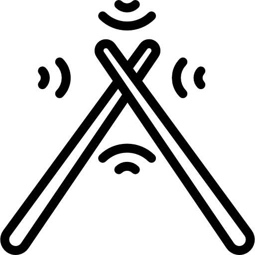pałeczki Basic Miscellany Lineal ikona