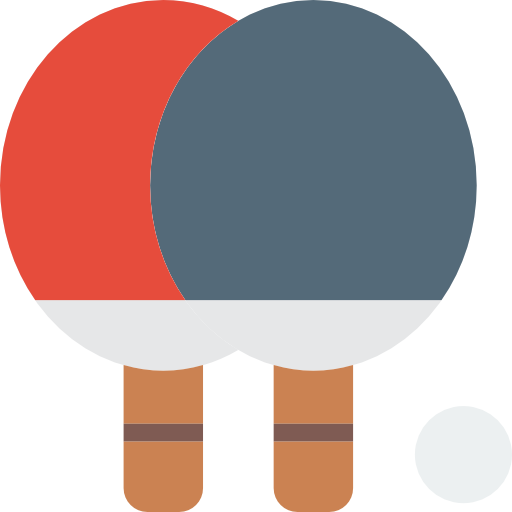 Ping pong Basic Miscellany Flat icon