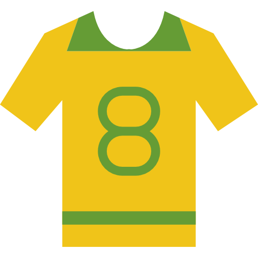 Soccer jersey Basic Miscellany Flat icon