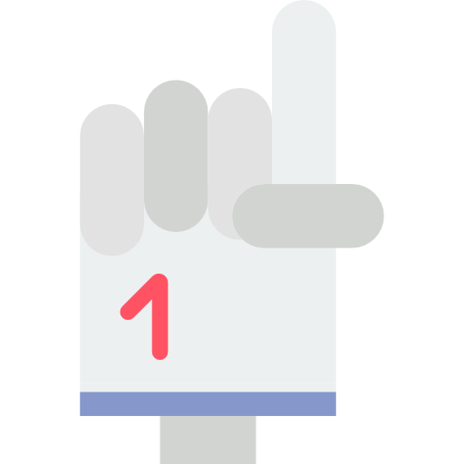 Glove Basic Miscellany Flat icon