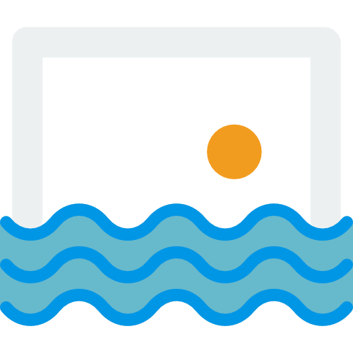 Waterpolo Basic Miscellany Flat icon