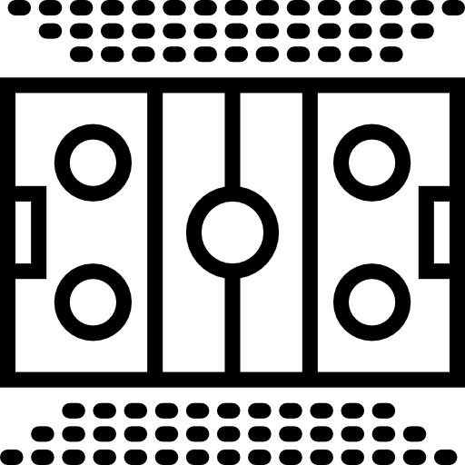 ホッケーのピッチ Basic Miscellany Lineal icon