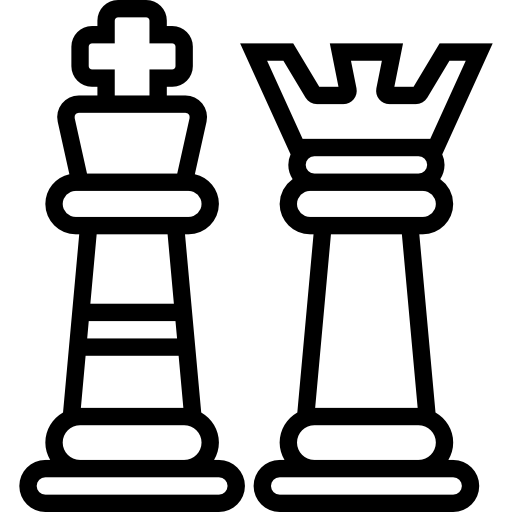 scacchi Basic Miscellany Lineal icona