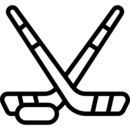 le hockey Basic Miscellany Lineal Icône