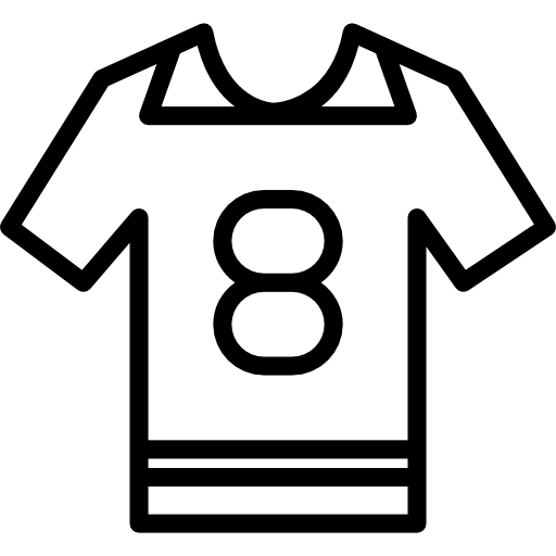 Soccer jersey Basic Miscellany Lineal icon