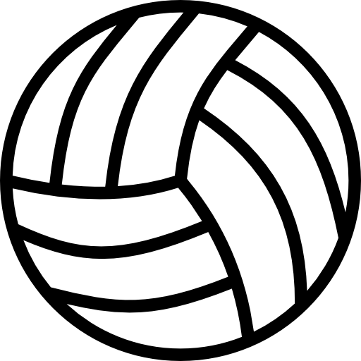 volleyball Basic Miscellany Lineal icon