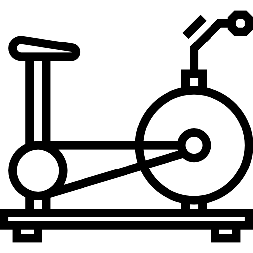 stilstaande fiets Basic Miscellany Lineal icoon