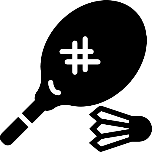 badminton Basic Miscellany Fill ikona