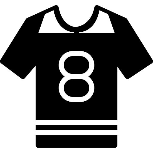 fußball-trikot Basic Miscellany Fill icon