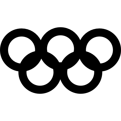 jogos olímpicos Basic Miscellany Fill Ícone