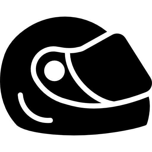 casco de carreras Basic Miscellany Fill icono