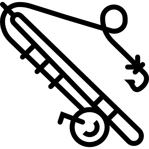 釣り竿 Basic Miscellany Lineal icon
