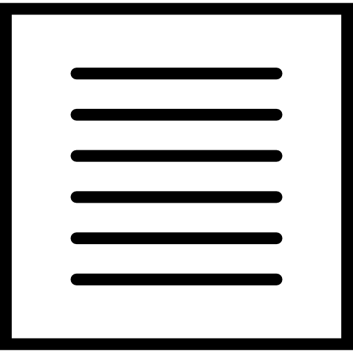 wyrównanie Basic Miscellany Lineal ikona