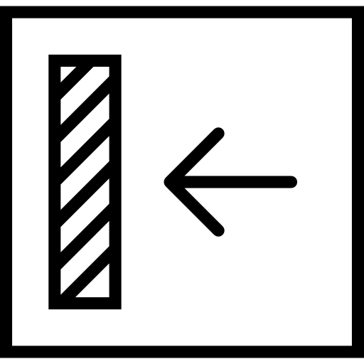 alineación izquierda Basic Miscellany Lineal icono