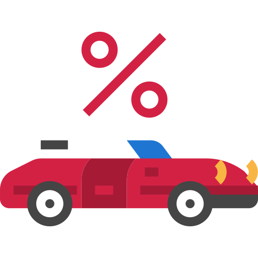 Percentage turkkub Flat icon