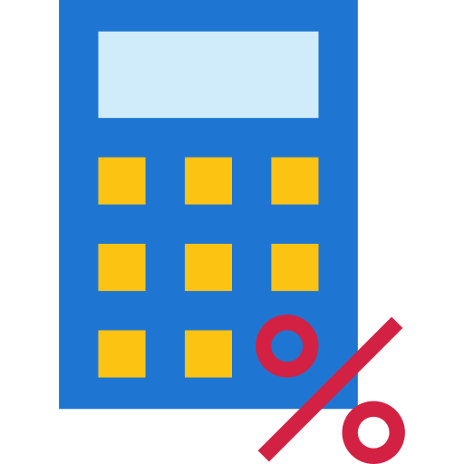 Calculator turkkub Flat icon