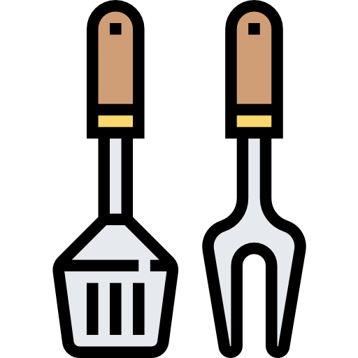 Bbq equipment Meticulous Lineal Color icon