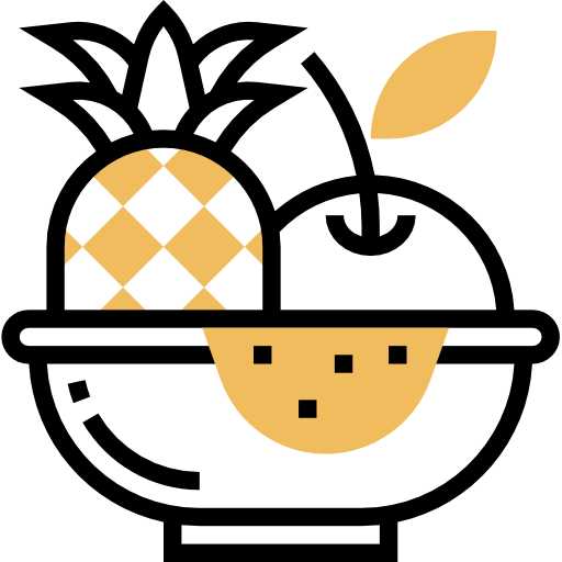 Fruits Meticulous Yellow shadow icon