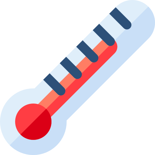 termometr Basic Rounded Flat ikona