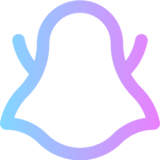 snapchat Super Basic Rounded Gradient icon