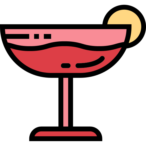 cocktail Smalllikeart Lineal Color icon