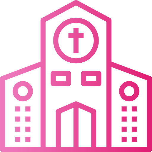 教会 Smalllikeart Gradient icon