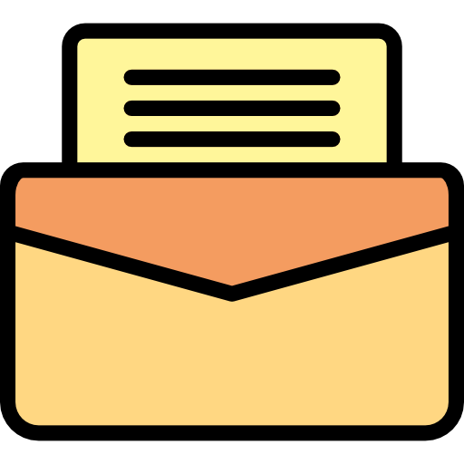 mail Smalllikeart Lineal Color icon