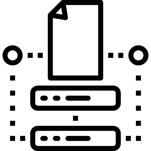base de datos Smalllikeart Lineal icono