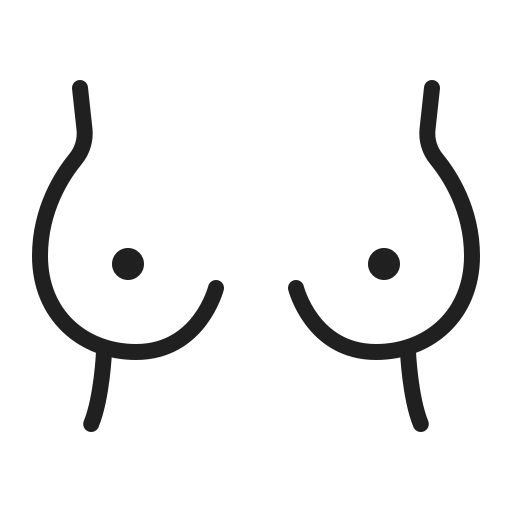 klatka piersiowa Generic outline ikona