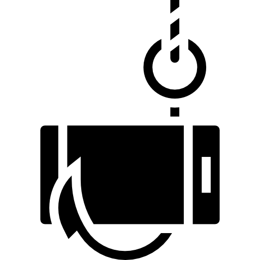피싱 Meticulous Glyph icon