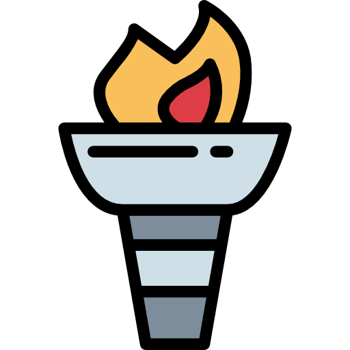Torch Smalllikeart Lineal Color icon