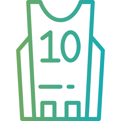 camiseta de baloncesto Smalllikeart Gradient icono