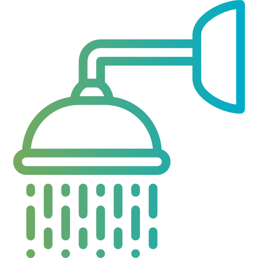 Shower Smalllikeart Gradient icon