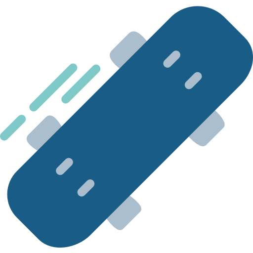 スケートボード Smalllikeart Flat icon