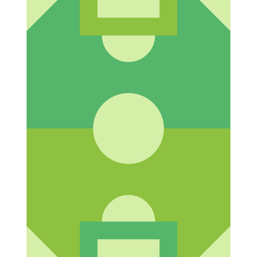 campo de fútbol Smalllikeart Flat icono