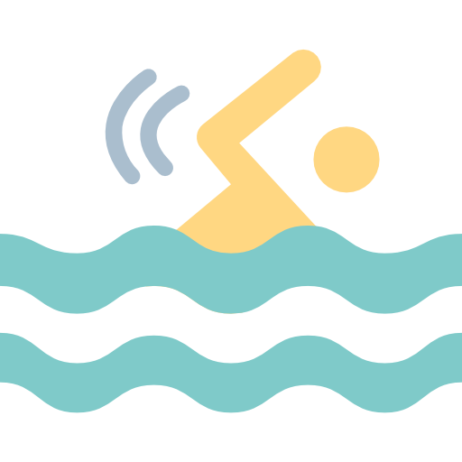 Плавание Smalllikeart Flat иконка