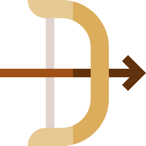 Bow Basic Straight Flat icon