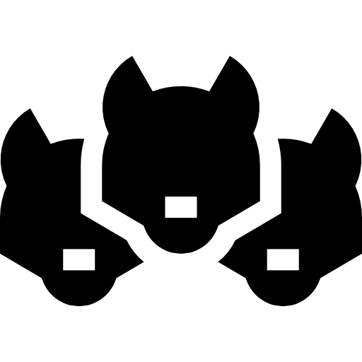 cerberus Basic Straight Filled icon